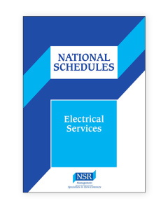 National Schedule of Rates Electrical Services 2021/2022