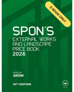 Spon's External Works and Landscape Price Book 2026 (E-book Only)