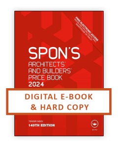 Spon's Architects' and Builders' Price Book 2024 - BUNDLE