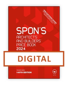 Spon's Architects' and Builders' Price Book 2024 - DIGITAL E-BOOK