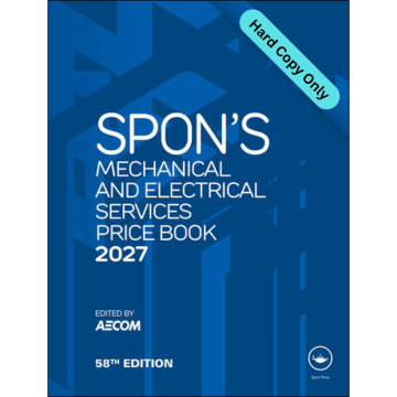 Spon's Mechanical and Electrical Services Book 2027 (Hard Copy Only)