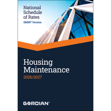 National Schedule of Rates Housing Maintenance 2026/2027. NRM & SMM7 Editions