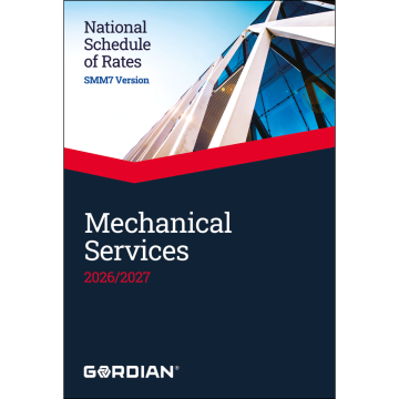 National Schedule of Rates Mechanical Services 2026/2027. SMM7 & NRM  Versions.