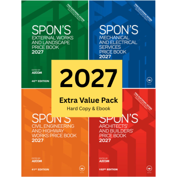 Spon's Price Books 2027 - Extra Value Pack