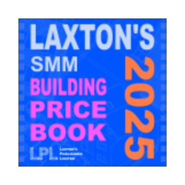 Laxton’s SMM Building Price Book 2025 (CD-ROM)