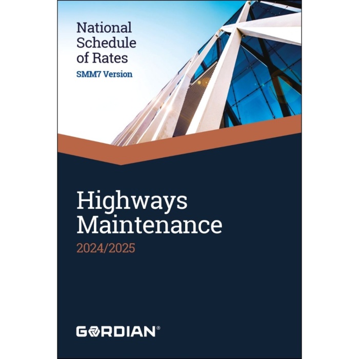 National Schedule of Rates Highways Maintenance 2024/2025