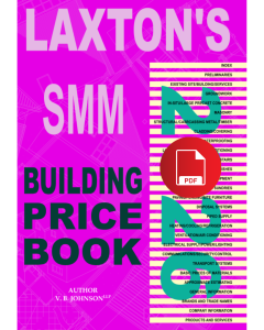 Laxton’s SMM Building Price Book 2026 - PDF