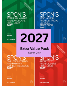 Spon's Price Guides 2027 (E-Book Only) - Extra Value Pack