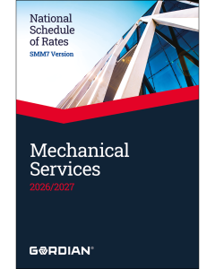 National Schedule of Rates Mechanical Services 2026/2027. SMM7 & NRM  Versions.